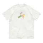 chikoショップのわに おおかみ きりん Organic Cotton T-Shirt