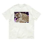 トロールショップの我が家のお眠り中の猫 Organic Cotton T-Shirt