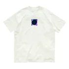 momo-tenのプラネタリウム オーガニックコットンTシャツ