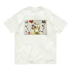 KIYOKA88WONDERLANDの願ったりーの叶ったりーの　ねこちゃん Organic Cotton T-Shirt