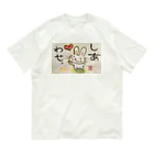 KIYOKA88WONDERLANDのしあわせうさぎちゃん Organic Cotton T-Shirt