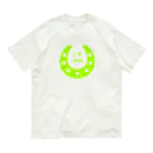 kazukiboxの馬蹄 オーガニックコットンTシャツ