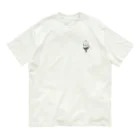 くらきち ONLINE SHOPのねこタイツ 漆黒の救世主 オーガニックコットンTシャツ