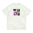 Scented Gardenの薔薇　ブルームーンストーン オーガニックコットンTシャツ