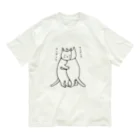 mikepunchのねこハグ オーガニックコットンTシャツ