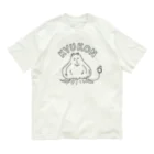 トシゾーのSUZURIのとこのキュウコン（アーチ文字） オーガニックコットンTシャツ