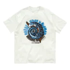 HERP MODA by ヤマモトナオキのコバルトツリーモニター Organic Cotton T-Shirt