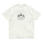 nyanpanのONSENSUKIねこ オーガニックコットンTシャツ