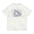 くらげちゃんのおへやのがんきゅう、 オーガニックコットンTシャツ