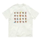 バッファ君  goods【近鉄バファローズ／1976-1996】のLINE【ファンシー】バッファ君 オーガニックコットンTシャツ