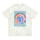 Future Starry Skyの青いドラゴン🐉 オーガニックコットンTシャツ