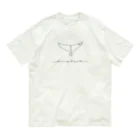 Kei Tanabeのザトウクジラ オーガニックコットンTシャツ