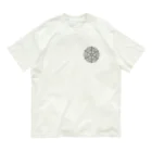 ARIGATOU-81のMANDALA•22• (B) オーガニックコットンTシャツ