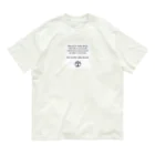 BONGAの「もしも」メッセージシャツ オーガニックコットンTシャツ