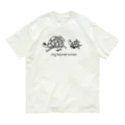 クジラデザインのジョージとボルト Organic Cotton T-Shirt