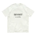 IRNMITのIRNMITロゴ xx.xx.20xx オーガニックコットンTシャツ