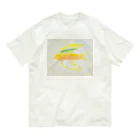 peperutの虹を渡る鳥 オーガニックコットンTシャツ