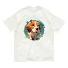 northwardのbeagle  オーガニックコットンTシャツ