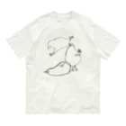 Satellite Yetiの嬉々として踊るキーウィ Organic Cotton T-Shirt