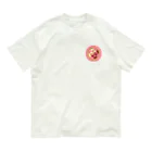 ハナドリカ SUZURI店の花の形の板チョコ(苺) オーガニックコットンTシャツ