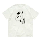 Satellite YetiのRUN A WAY ひつじと犬 Organic Cotton T-Shirt