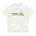 miyakojima_baseのバカンスちょい悪べーすくん オーガニックコットンTシャツ