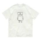 MFDUのOwl-ふくろう オーガニックコットンTシャツ