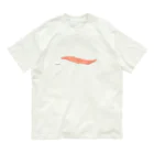 free_bat24のサーモンの切り身と米粒。 Organic Cotton T-Shirt