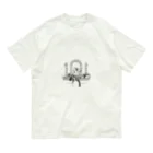 空想画学販売所のメイクルームのネコ女優 Organic Cotton T-Shirt