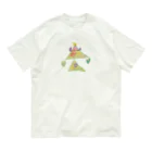 KidsArtの【子どもの絵】クリスマスツリー Organic Cotton T-Shirt