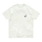 puikkoのUボート　荒ぶる雄牛（ワンポイント） Organic Cotton T-Shirt