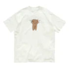 kobutadaのしがみつきあにまる-いぬ Organic Cotton T-Shirt