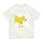 funny dragonの犬に生まれ変わった龍 オーガニックコットンTシャツ