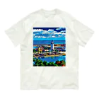 GALLERY misutawoのスペイン マラガの灯台 Organic Cotton T-Shirt