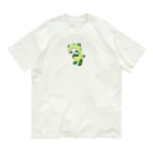 satoayaのアニマルカフェのフルーツアニマル　メロンパンダ Organic Cotton T-Shirt