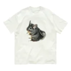 いきもの大好き！ほほえみフレンズのチンチラが好きな人の為のアイテム Organic Cotton T-Shirt