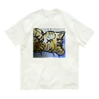 ケイケイの味わいニャンコの眠い猫 Organic Cotton T-Shirt