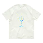 WAMI ARTのグラス オーガニックコットンTシャツ