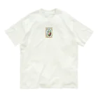 PALA's SHOP　cool、シュール、古風、和風、の花の飾り　 Organic Cotton T-Shirt