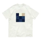 3×3 のドット絵の葛飾北斎 - 3×3 のドット絵 オーガニックコットンTシャツ