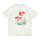 MUGEN ARTの二匹の金魚　小原古邨作品編集　日本のアートTシャツ＆グッズ Organic Cotton T-Shirt