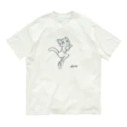 ちゃとらま　CHA10ramaのシャム猫　アミー オーガニックコットンTシャツ