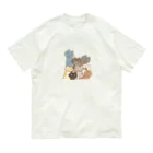 アトリエかののにゃんこ大集合 オーガニックコットンTシャツ