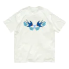 segasworksのForget me (k)not（抱きツバメちゃん） オーガニックコットンTシャツ