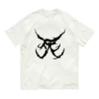 Hachijuhachiの死　DEATH METAL LOGO BLACK Organic Cotton T-Shirt