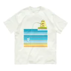 NAMAMONO_MAMONOのNAMAMONO釣り オーガニックコットンTシャツ