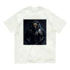 AI-assembleの百獣の王ライオン侍 オーガニックコットンTシャツ