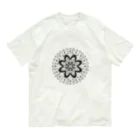 古浪漫のショップの龍踊文字フトマニ図 Organic Cotton T-Shirt