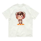 須戸コウ【腐男子ゲイvtuber】の須戸コウ_着ぐるみミニキャラVer オーガニックコットンTシャツ