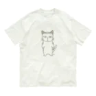 あけびの無愛想なサバトラ猫くん Organic Cotton T-Shirt